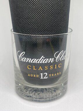 Canadian Club Classic 12 Year Whiskey Rocks Glass